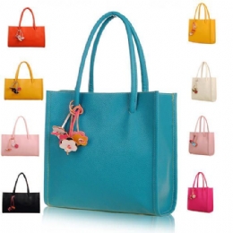 Dames Multi Kleuren Handtas Boodschappentas Casual Tote Bag