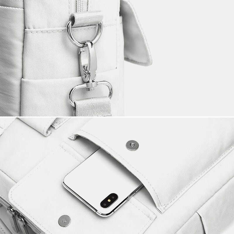 Dames Oxford Multifunctionele Handtas Met Grote Capaciteit Casual Schoudertas Crossbody Tassen