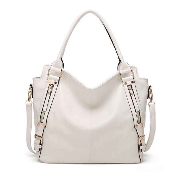 Dames Vintage Tote Schoudertas Handtas