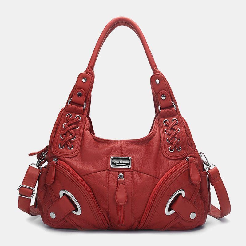 Dames Waterdichte Anti-diefstal Crossbody Tas Met Meerdere Zakken Schoudertas Handtas