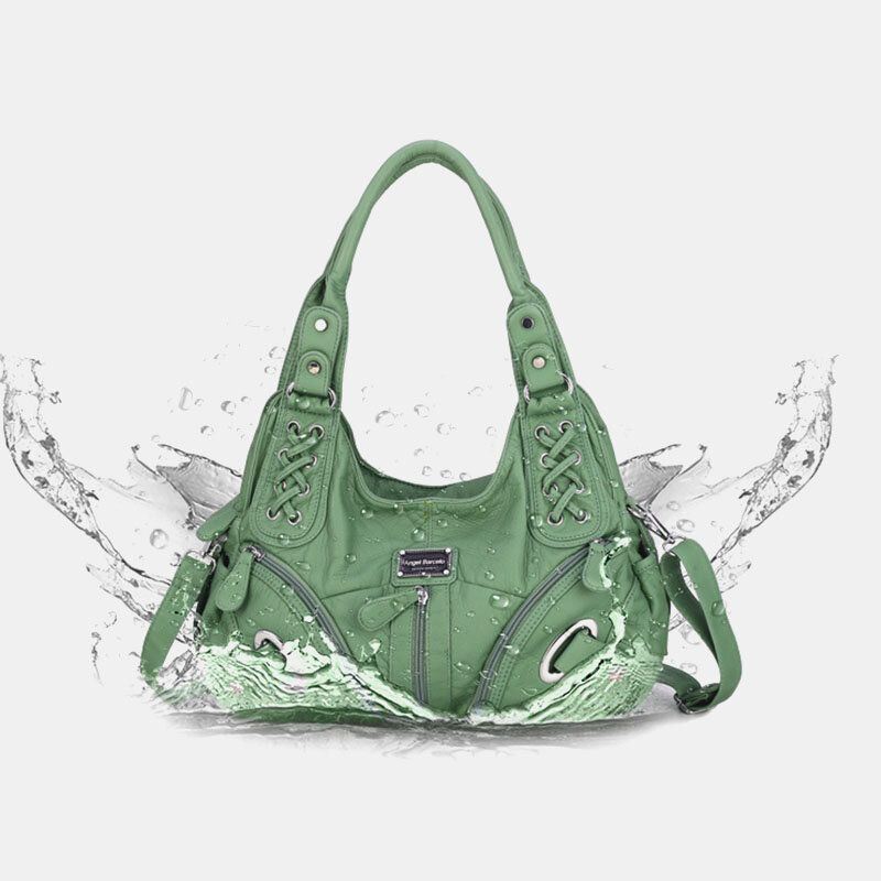 Dames Waterdichte Anti-diefstal Crossbody Tas Met Meerdere Zakken Schoudertas Handtas