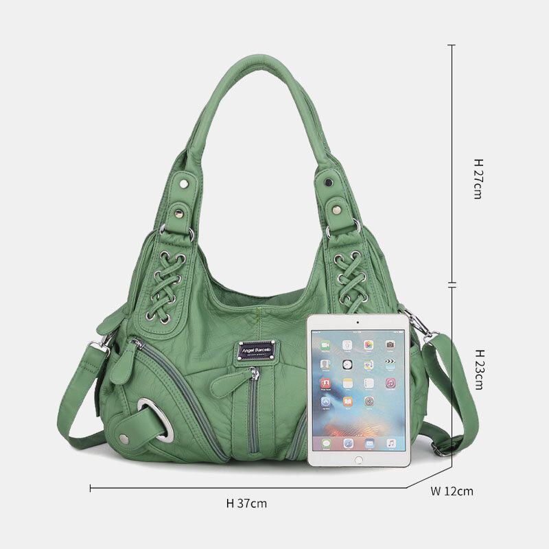 Dames Waterdichte Anti-diefstal Crossbody Tas Met Meerdere Zakken Schoudertas Handtas