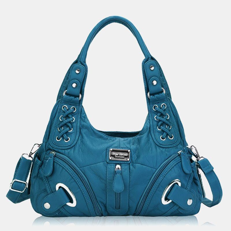 Dames Waterdichte Anti-diefstal Crossbody Tas Met Meerdere Zakken Schoudertas Handtas