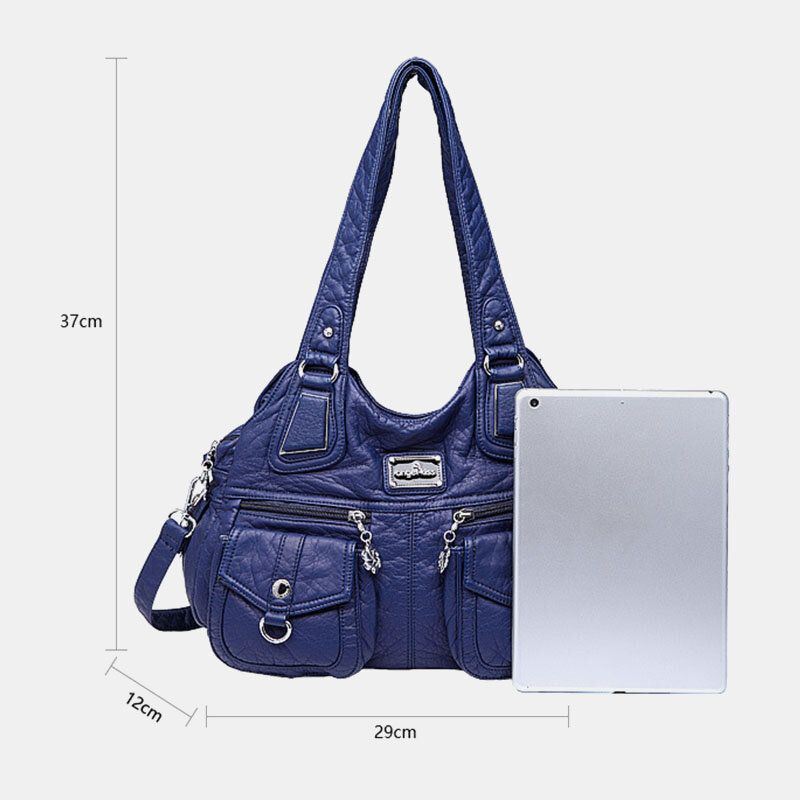 Dames Waterdichte Anti-diefstal Grote Capaciteit Crossbody Tas Schoudertas Handtas Tote