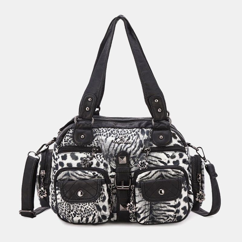 Dames Waterdichte Handtas Crossbody Tas Met Dierenpatroon