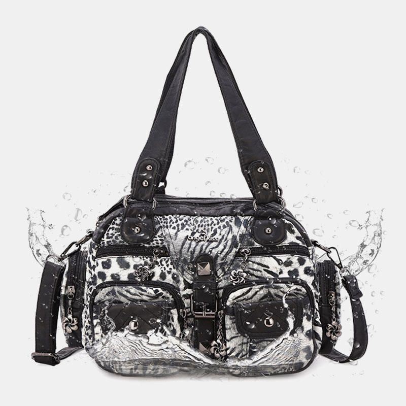 Dames Waterdichte Handtas Crossbody Tas Met Dierenpatroon