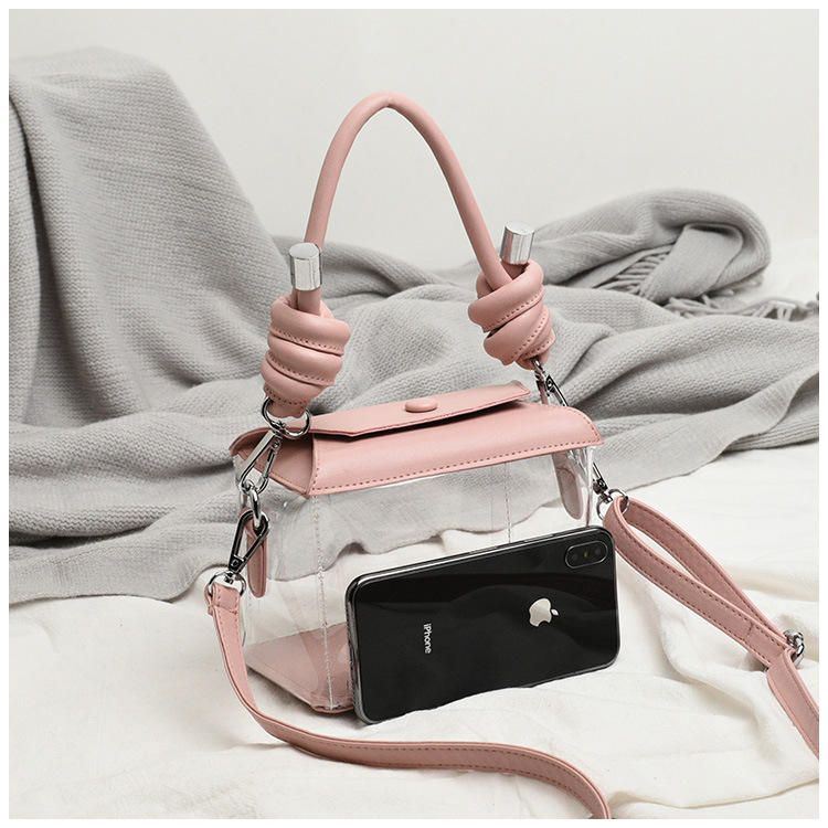 Damesmode Pvc Transparante Crossbody Tas Schoudertas