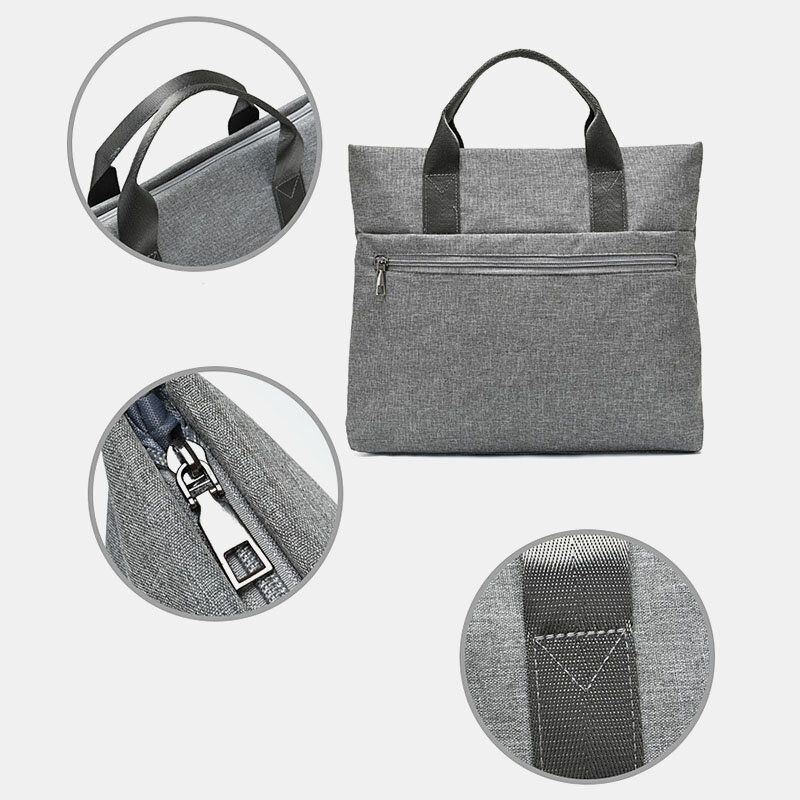 Mode Simpe Casual Hnadbag Zakelijke Tas Messenger Bag Voor Heren Dames