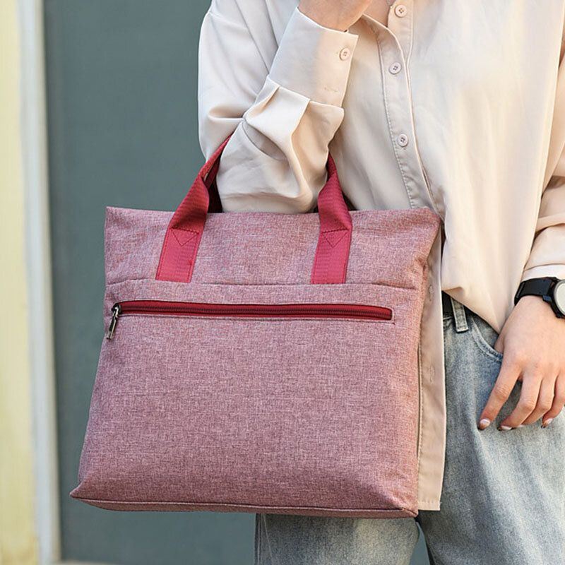 Mode Simpe Casual Hnadbag Zakelijke Tas Messenger Bag Voor Heren Dames