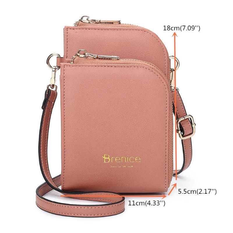 Comestic Crossbody-tas Voor Dames Met Meerdere Sleuven