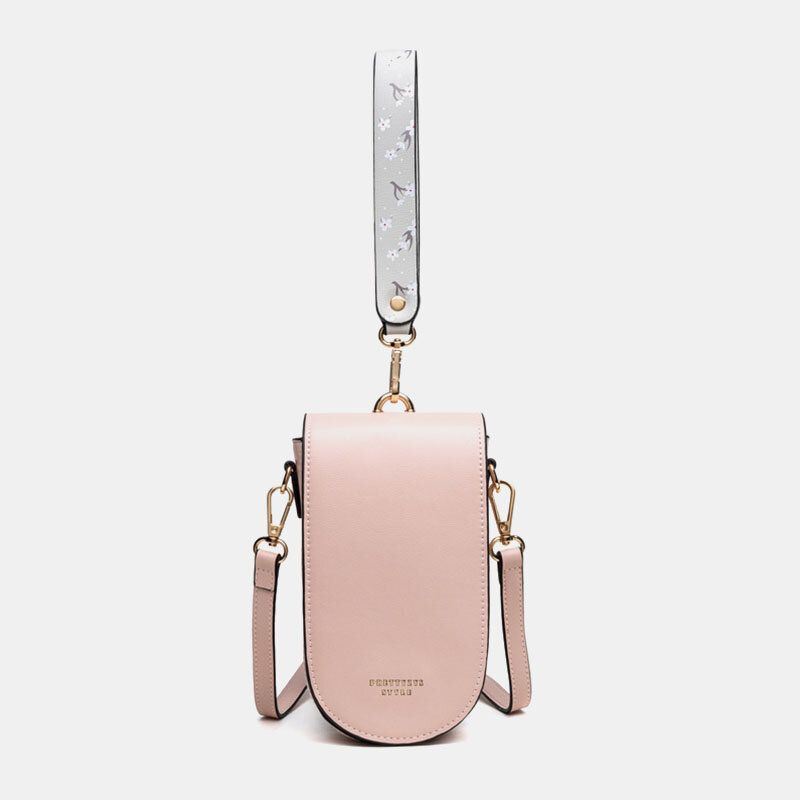 Dames 4 Kaartsleuven Telefoontas Crossbody Tas