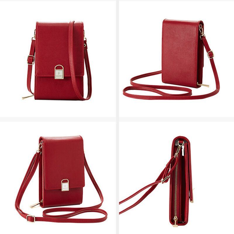 Dames 6.3 Inch Telefoon Stevige Crossbody Tas Telefoon Tas