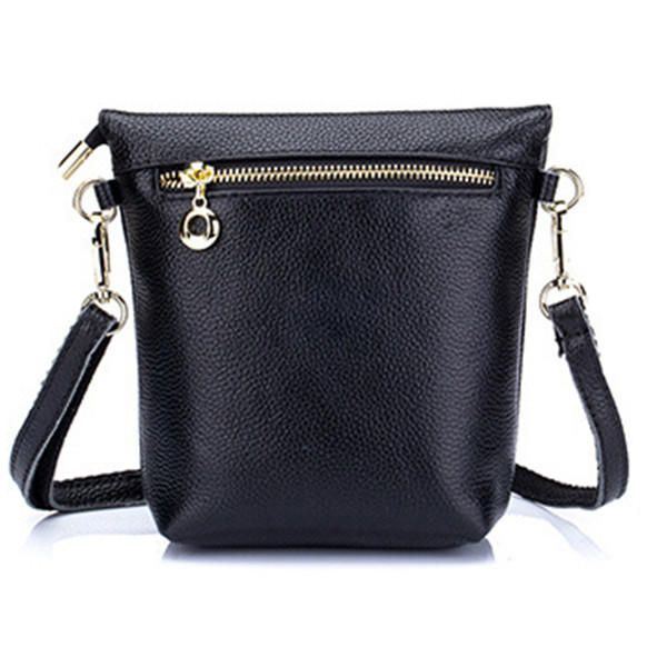 Dames Echt Leer Kwastje Mini Schoudertassen Vintage Hasp Crossbody Tassen 5.5 Inch Telefoon Tassen