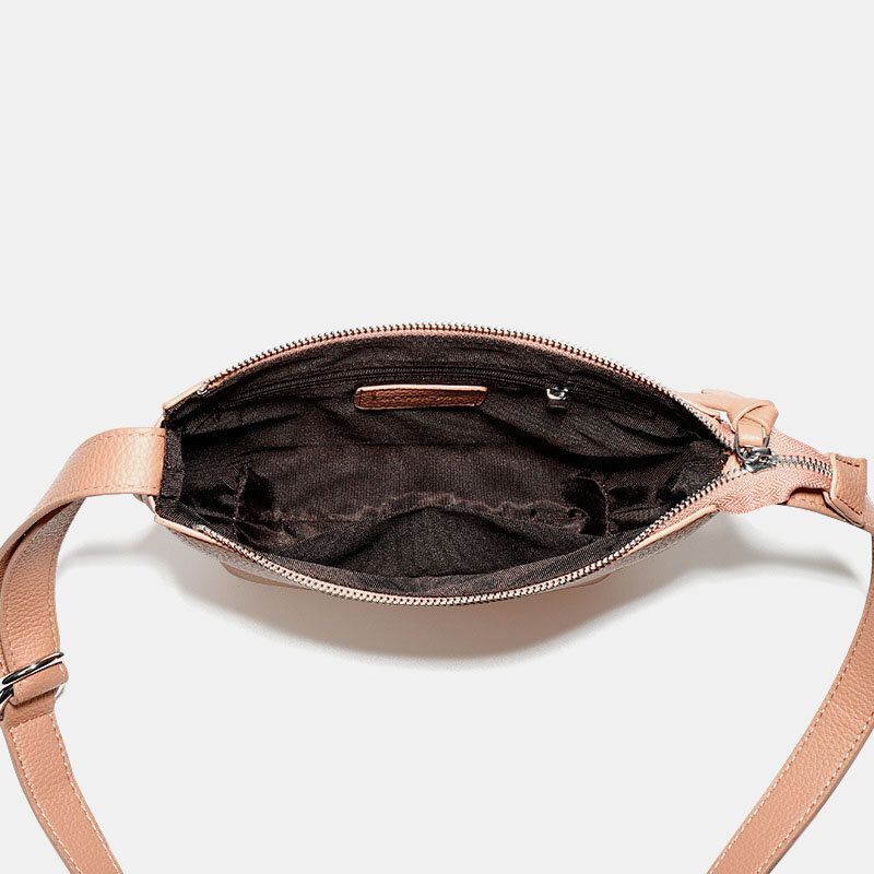 Dames Effen Pu Crossbody Tas Okseltas