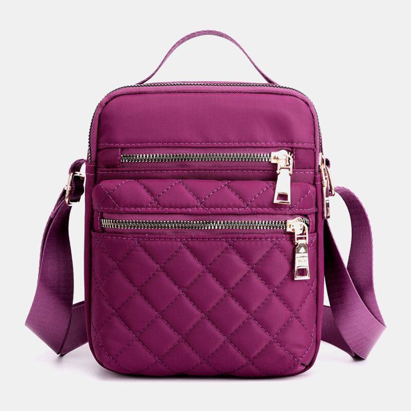 Dames Grote Capaciteit Multi-pocket Waterdichte Handtas Schoudertas Crossbody Tas