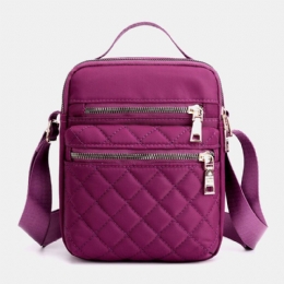 Dames Grote Capaciteit Multi-pocket Waterdichte Handtas Schoudertas Crossbody Tas