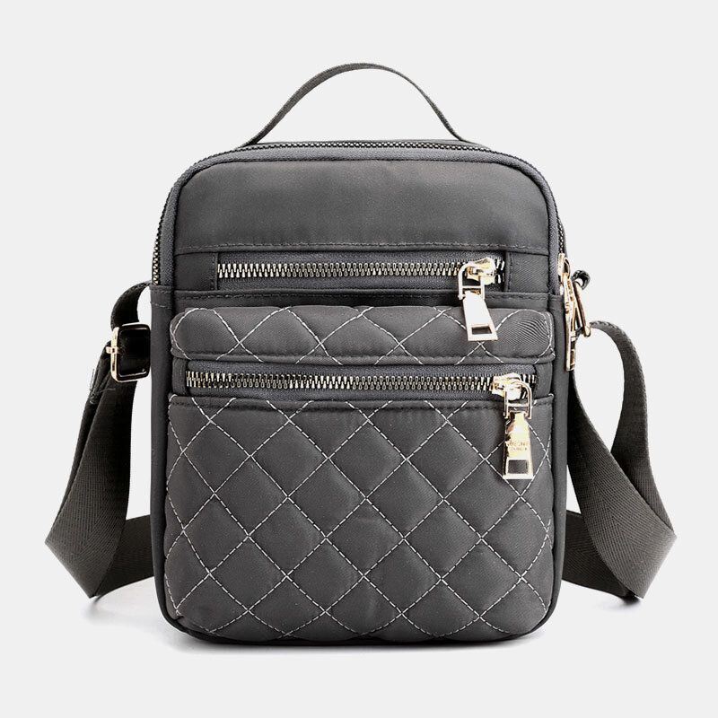 Dames Grote Capaciteit Multi-pocket Waterdichte Handtas Schoudertas Crossbody Tas