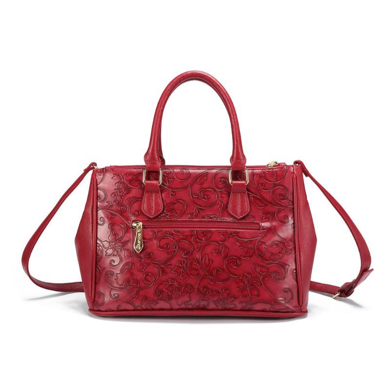 Dames Handtas Met Bloemen Mode Crossbody Tas