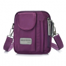 Dames Heren Nylon Lichtgewicht Waterdichte Messenger Bags Casual Schoudertassen Messenger Bags