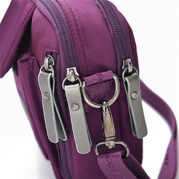 Dames Heren Nylon Lichtgewicht Waterdichte Messenger Bags Casual Schoudertassen Messenger Bags