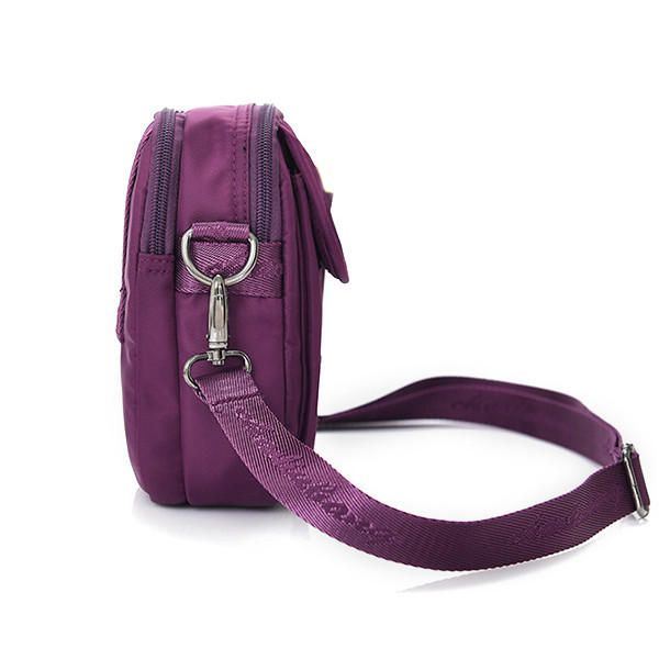 Dames Heren Nylon Lichtgewicht Waterdichte Messenger Bags Casual Schoudertassen Messenger Bags