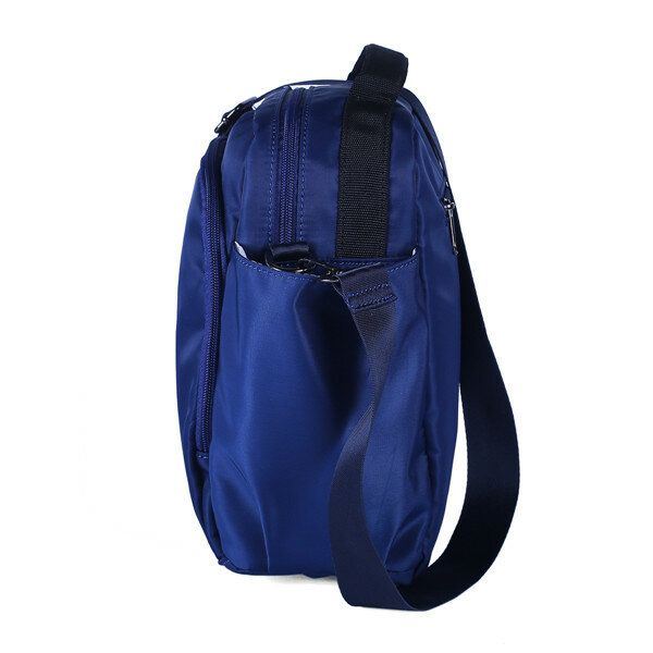 Dames Heren Nylon Waterdichte Multi Zakken Crossboby Tas Schoudertassen