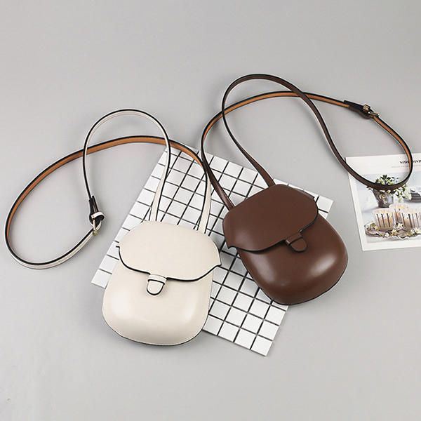 Dames Kunstleer Shell Tas Vrijetijdsschoudertas Emmer Tas Crossbody Tas Telefoontas