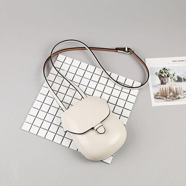 Dames Kunstleer Shell Tas Vrijetijdsschoudertas Emmer Tas Crossbody Tas Telefoontas