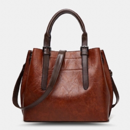 Dames Lichtgewicht Ademend Zacht Vintage Grote Capaciteit Crossbody Tas Schoudertas Handtas