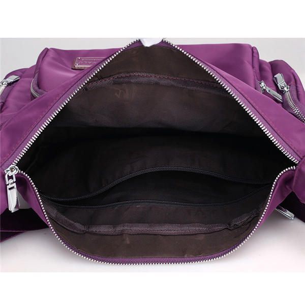 Dames Meerlaagse Ritszakken Nylon Schoudertassen Outdoor Sport Waterdichte Crossbody Tassen Messenger Bag