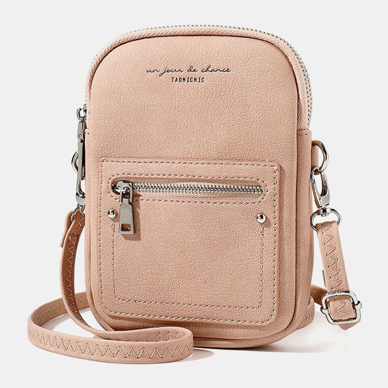 Dames Mini Kleine Crossbody Tas Schoudertas Telefoontas