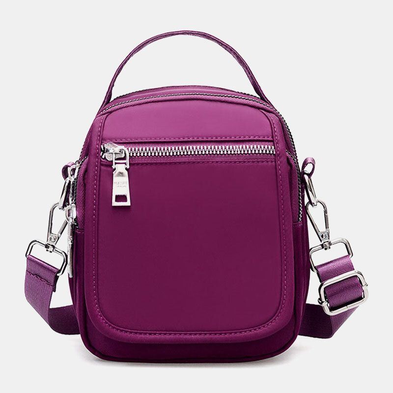 Dames Mini Kleine Lichtgewicht Waterdichte Schoudertas Crossbody Tas Telefoontas