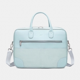 Dames Multi-compartiment Waterdichte Crossbody Tas Lichtgewicht Ademend 13.3/14/15.6 Inch Laptop Schoudertas Handtas