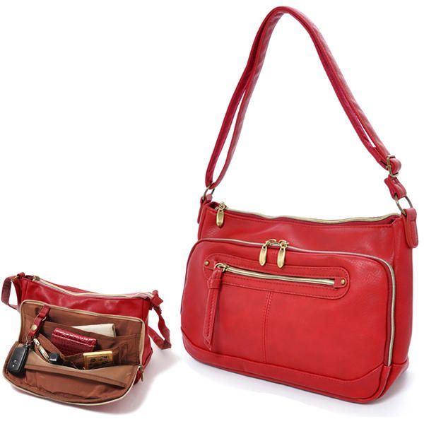 Dames Multifunctionele Mode Toevallige Schoudertas Crossbody Tas