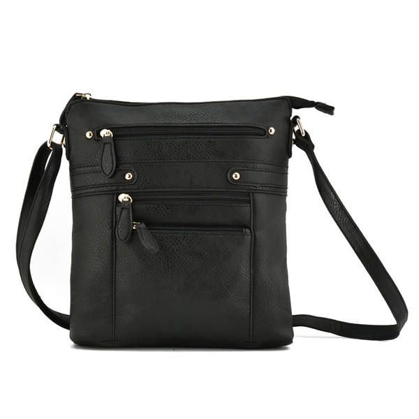 Dames Multilayer Zakken Met Rits Messenger Bags Casual Schoudertassen Crossbody Tassen