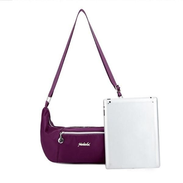 Dames Nylon Lichtgewicht Waterdichte Casual Schoudertas Met Grote Capaciteit Crossboby-tas