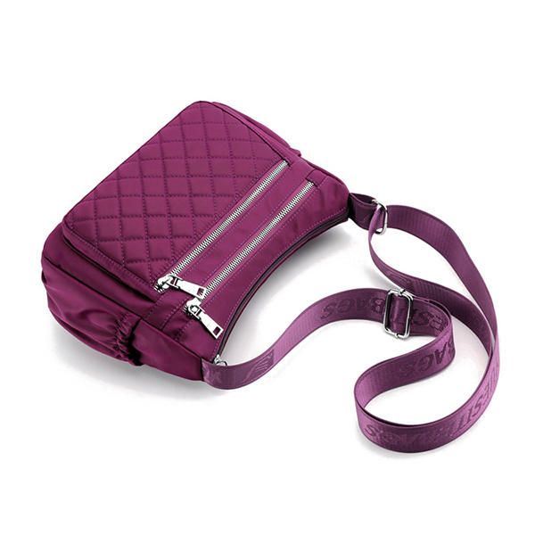 Dames Nylon Lichtgewicht Waterdichte Schoudertas Crossbody Tas