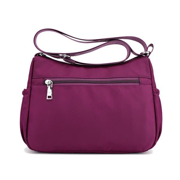 Dames Nylon Lichtgewicht Waterdichte Schoudertas Crossbody Tas