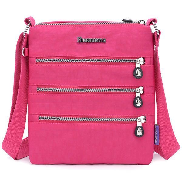 Dames Nylon Multi-pockets Waterdichte Crossbody Tas