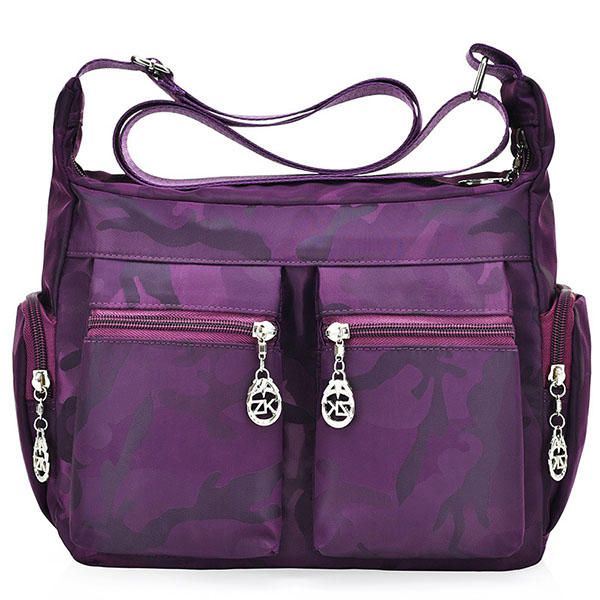 Dames Nylon Waterdichte Outdoor Crossbody Tas Schoudertas