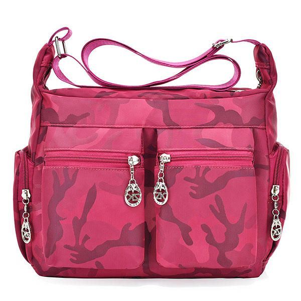 Dames Nylon Waterdichte Outdoor Crossbody Tas Schoudertas