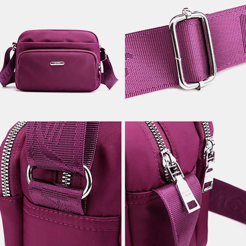 Dames Nylon Waterdichte Schoudertas Crossbody Tas