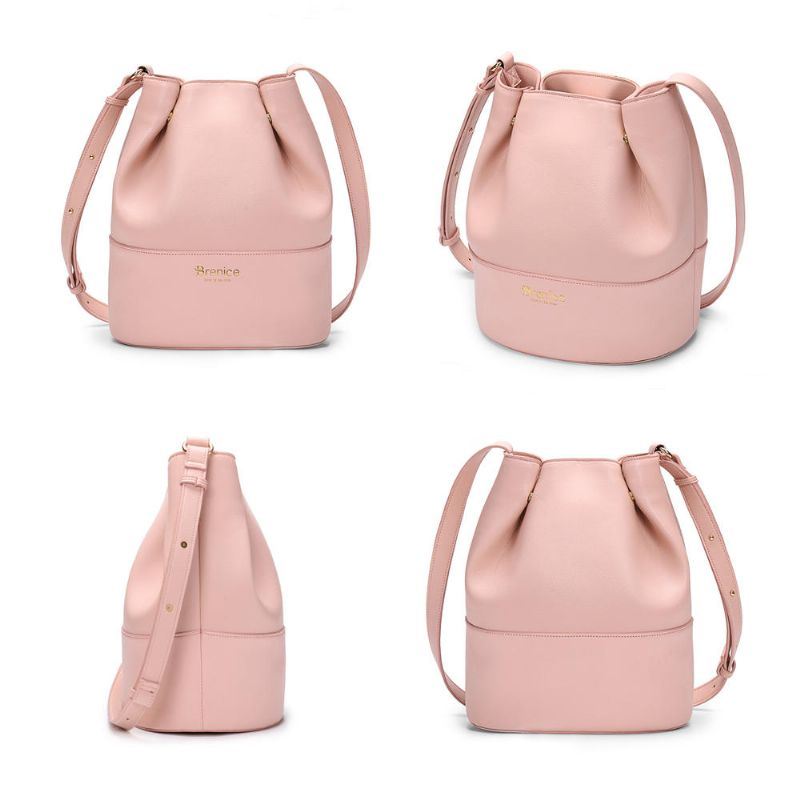 Dames Patchwork Bucket Bag Grote Capcity Bag