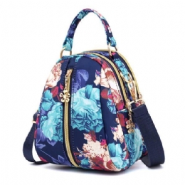 Dames Print Nylon Casual Crossbody Tas Lichtgewicht Schoudertas Handtas