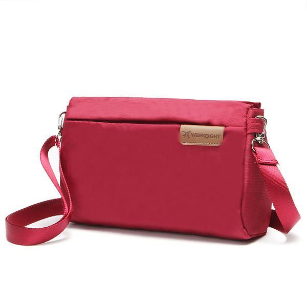 Dames Reispaspoort Opbergtas Nylon Waterdichte Crossbody Tas