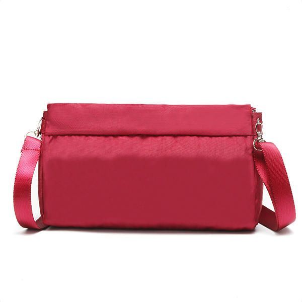 Dames Reispaspoort Opbergtas Nylon Waterdichte Crossbody Tas