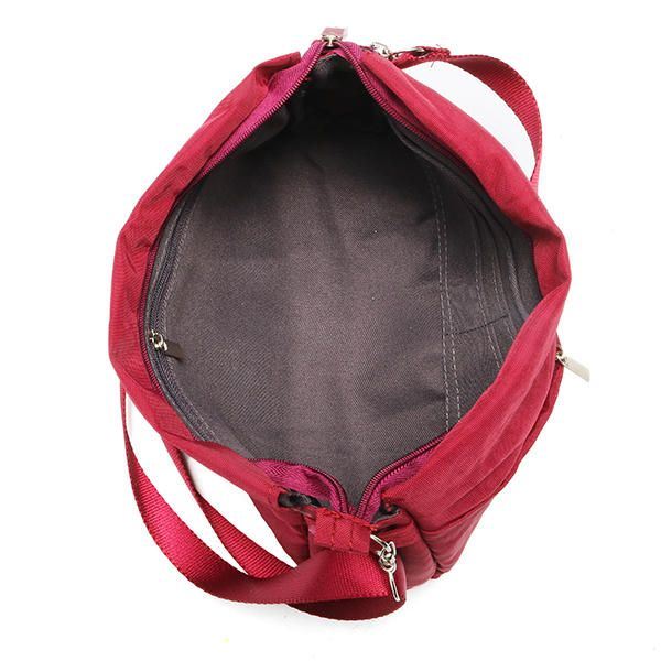 Dames Reispaspoort Opbergtas Nylon Waterdichte Crossbody Tas