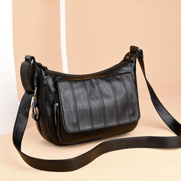 Dames Soft Leather Leisure Crossbody Tassen Messenger Bags