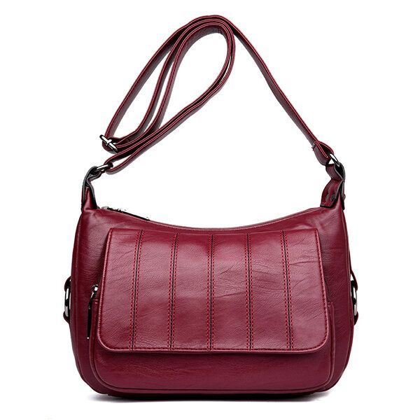 Dames Soft Leather Leisure Crossbody Tassen Messenger Bags