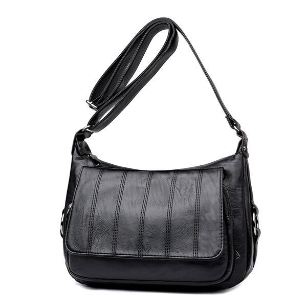 Dames Soft Leather Leisure Crossbody Tassen Messenger Bags